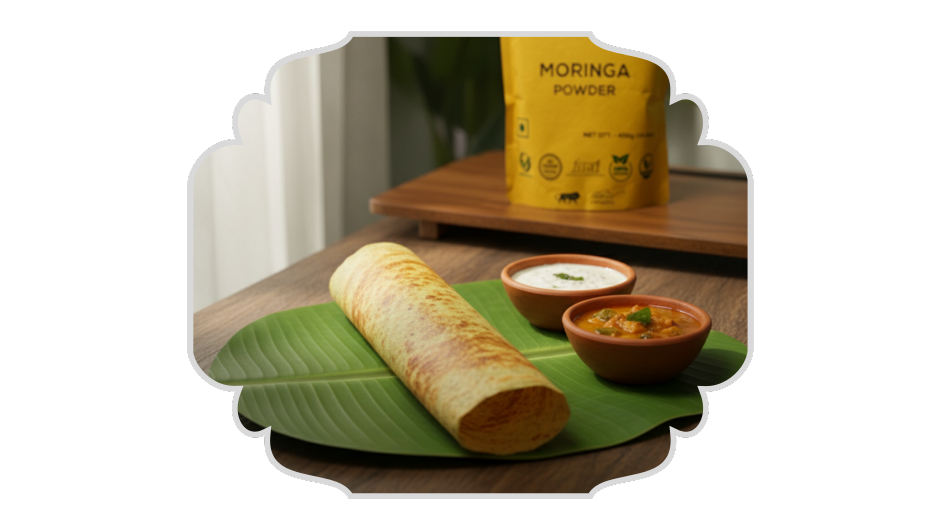 Moringa Dosa - Recipe