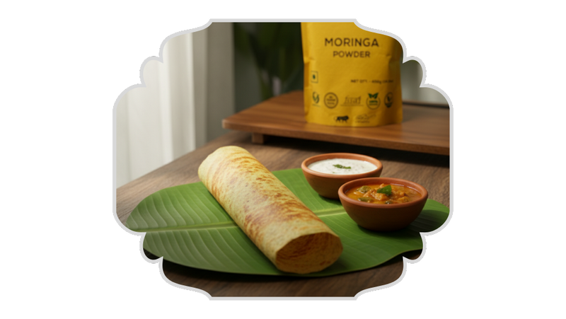 Moringa Dosa - Recipe