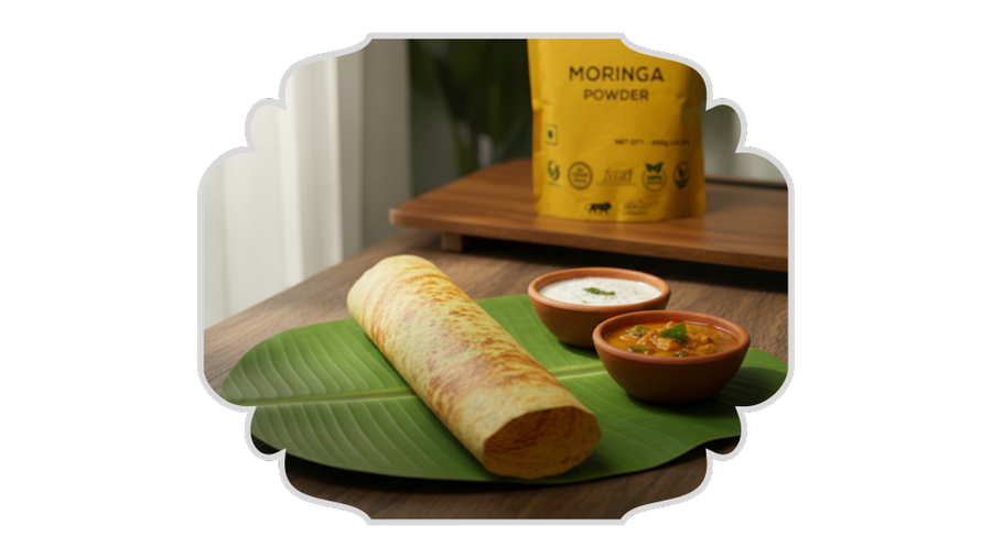 Moringa Dosa - Recipe