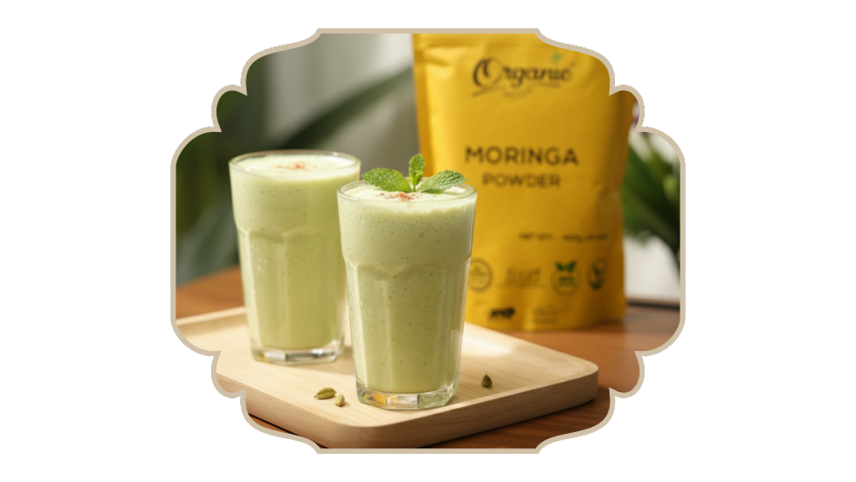 Moringa Lassi - Cooling, simple, and quick to prepare !