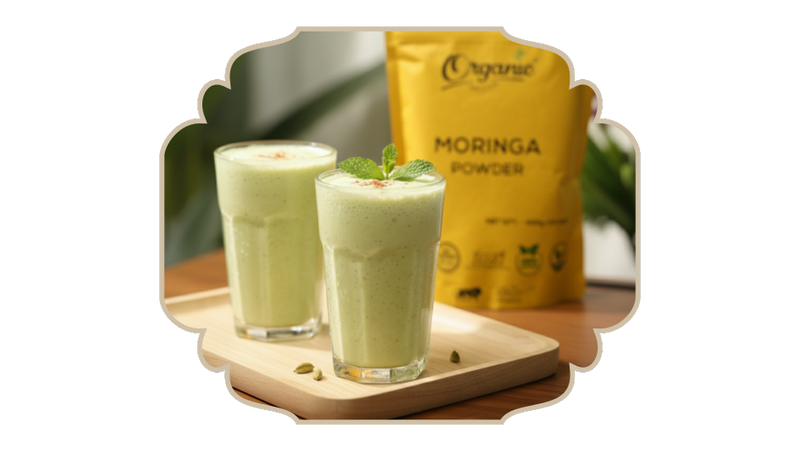 Moringa Lassi - Cooling, simple, and quick to prepare !