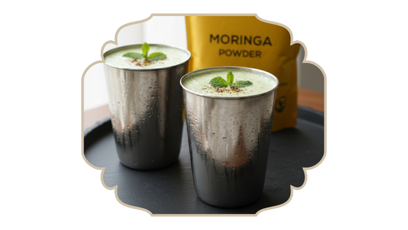 Moringa Chhass - A refreshing buttermilk recipe !