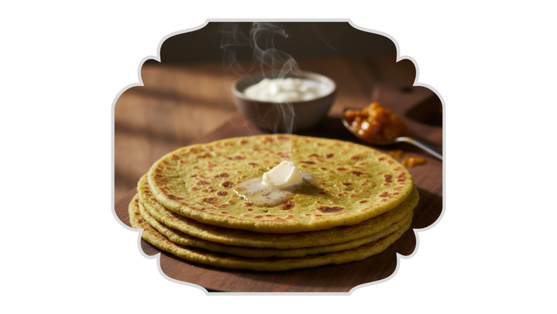 Moringa Paratha - Recipe