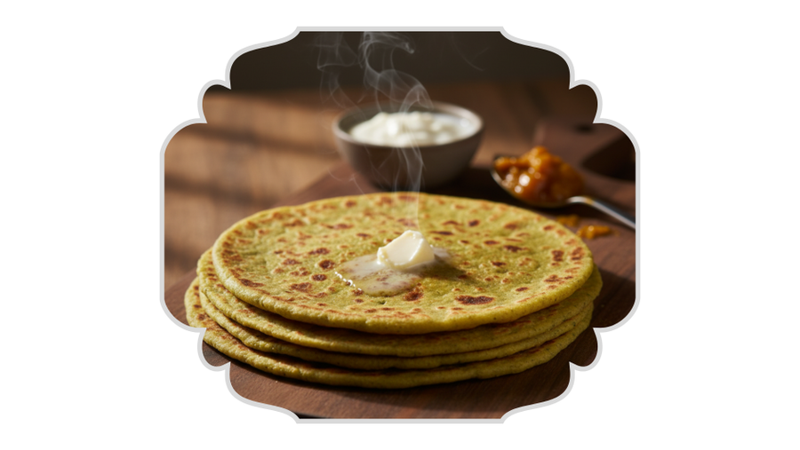 Moringa Paratha - Recipe