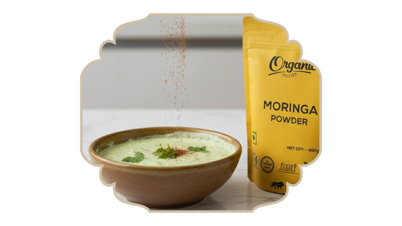 Moringa Raita – A refreshing side dish !