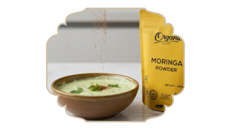 Moringa Raita – A refreshing side dish !
