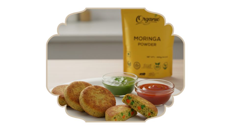 Crispy and tasty vegetable cutlets - With Moringa !