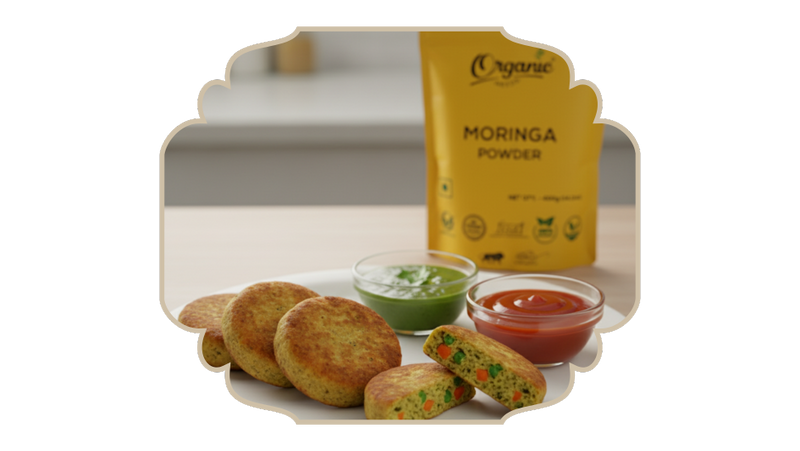 Crispy and tasty vegetable cutlets - With Moringa !