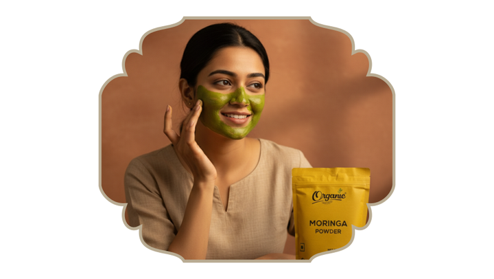Moringa powder benefits for skin