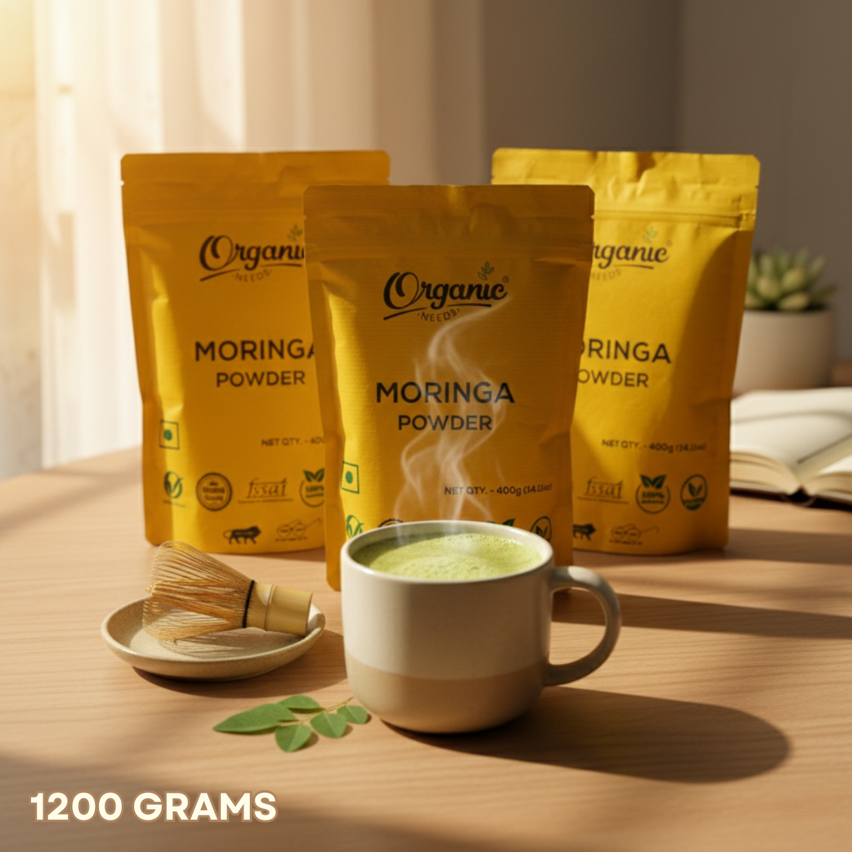 Organic Moringa Powder, A nutrition powerhouse.