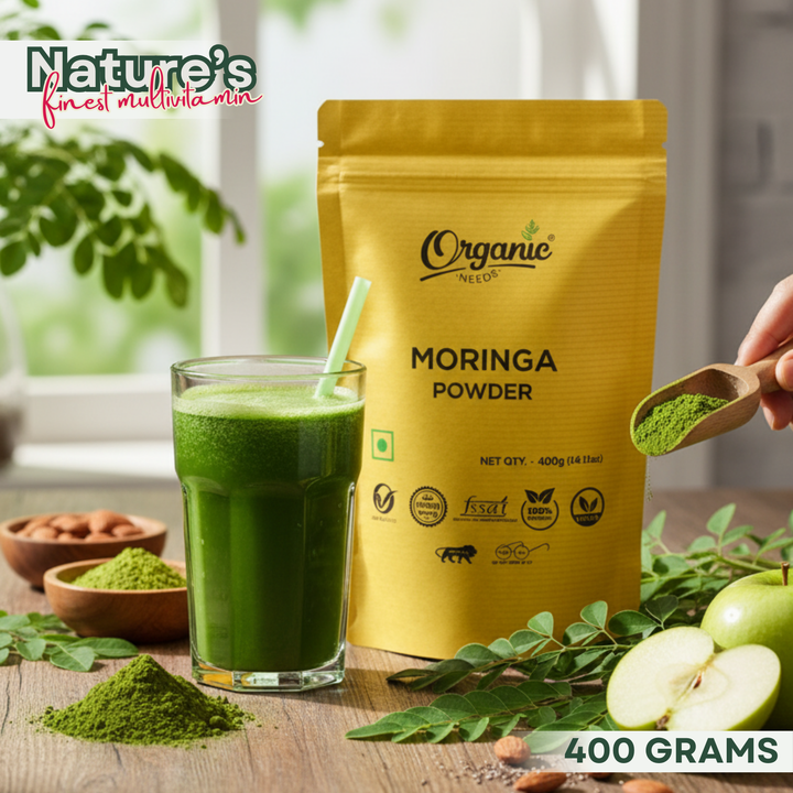 Organic Moringa Powder, A nutrition powerhouse.