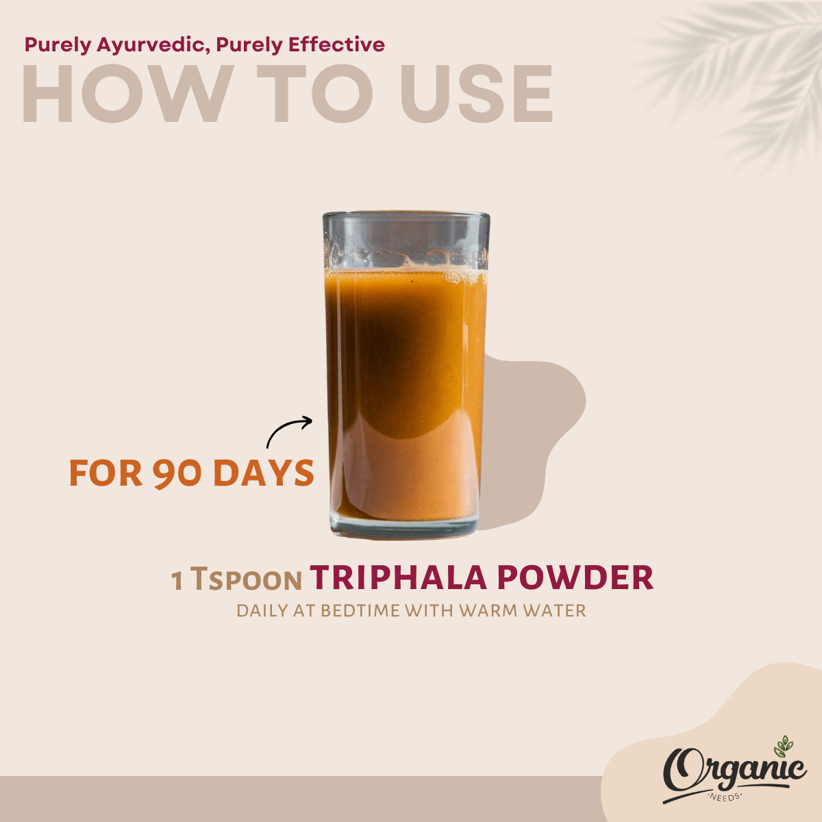 Organic Triphala Powder | Digestion, Detox, & Energy.