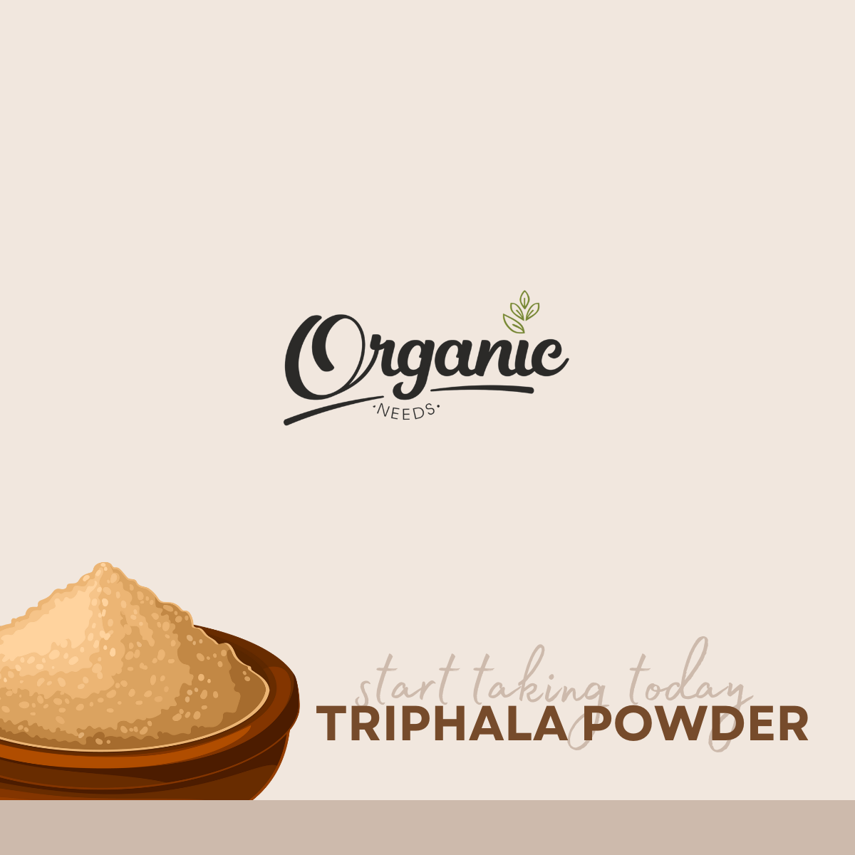 Organic Triphala Powder | Digestion, Detox, & Energy.