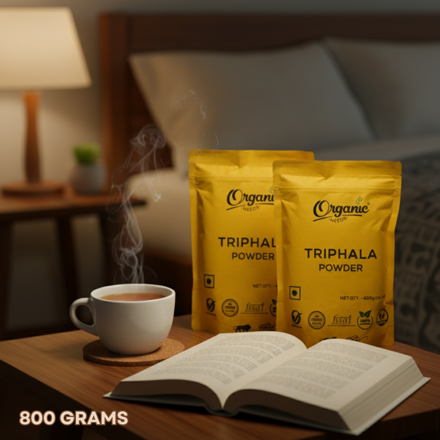 Organic Triphala Powder 800 Grams.