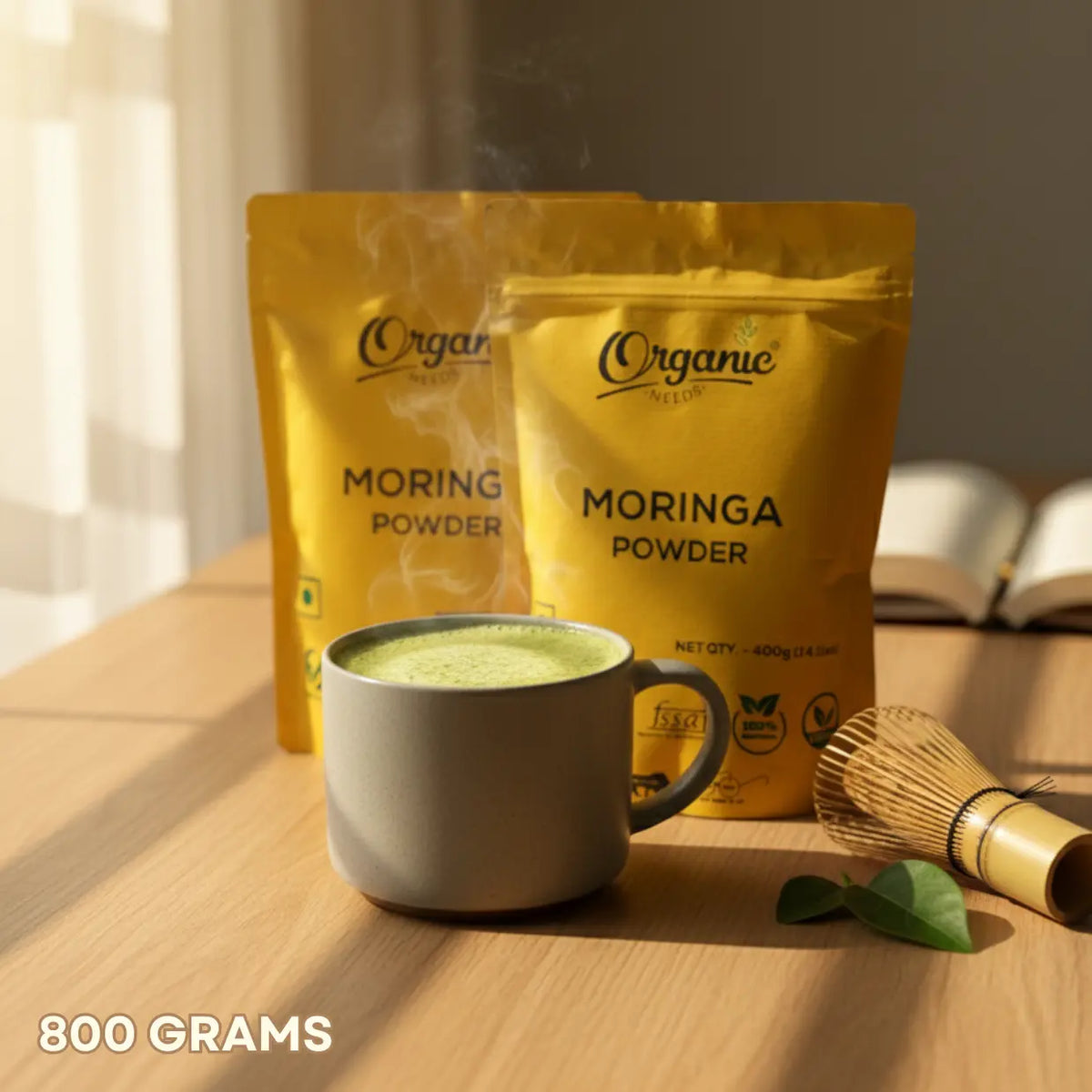 Organic Moringa Powder, A nutrition powerhouse.