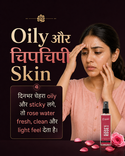 Rose water problem card