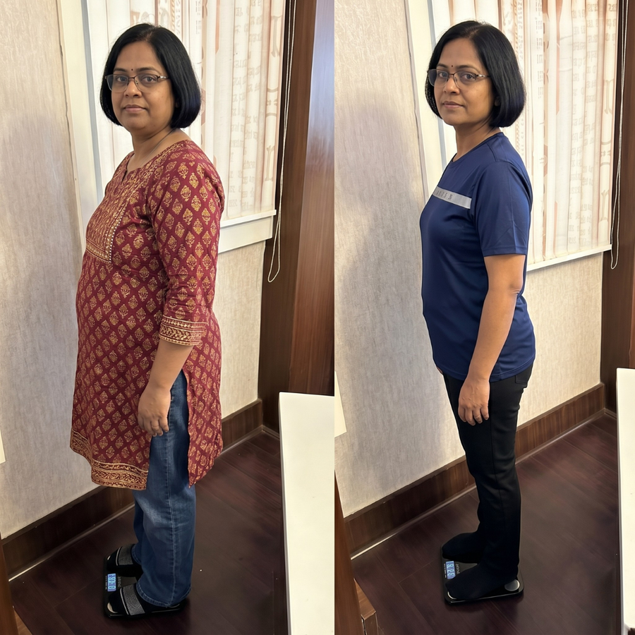 17 Kgs Weight Loss in 3 Months with Moringa Powder